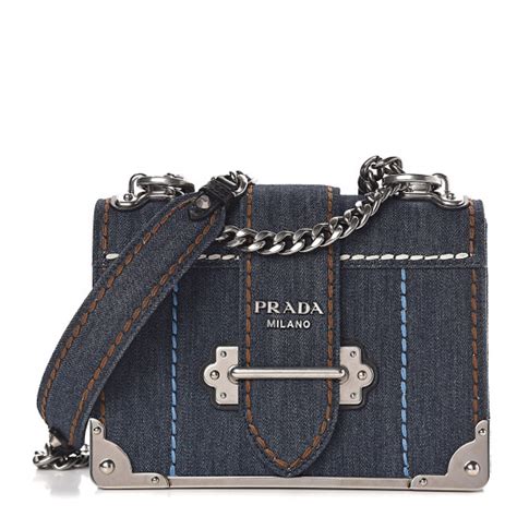 prada denim cahier
